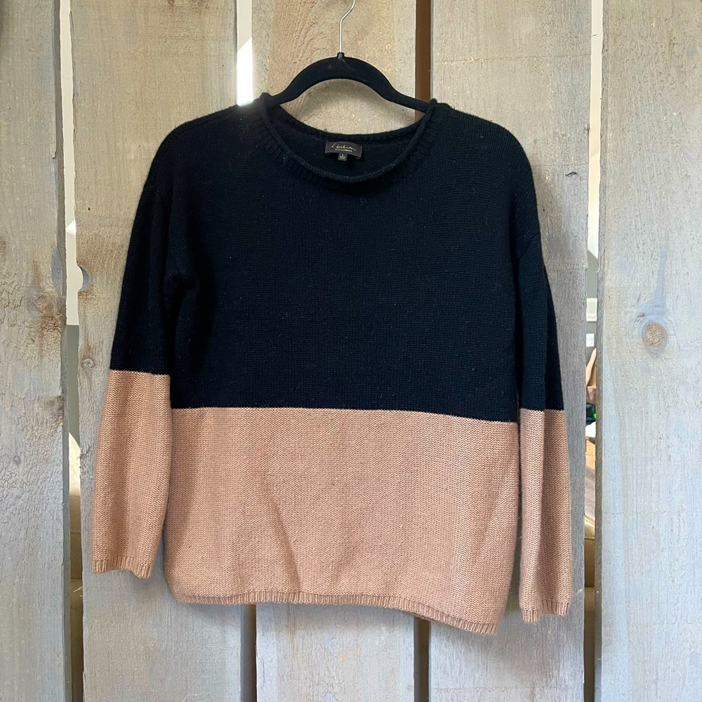 Babton Two Tone Sweater - Small